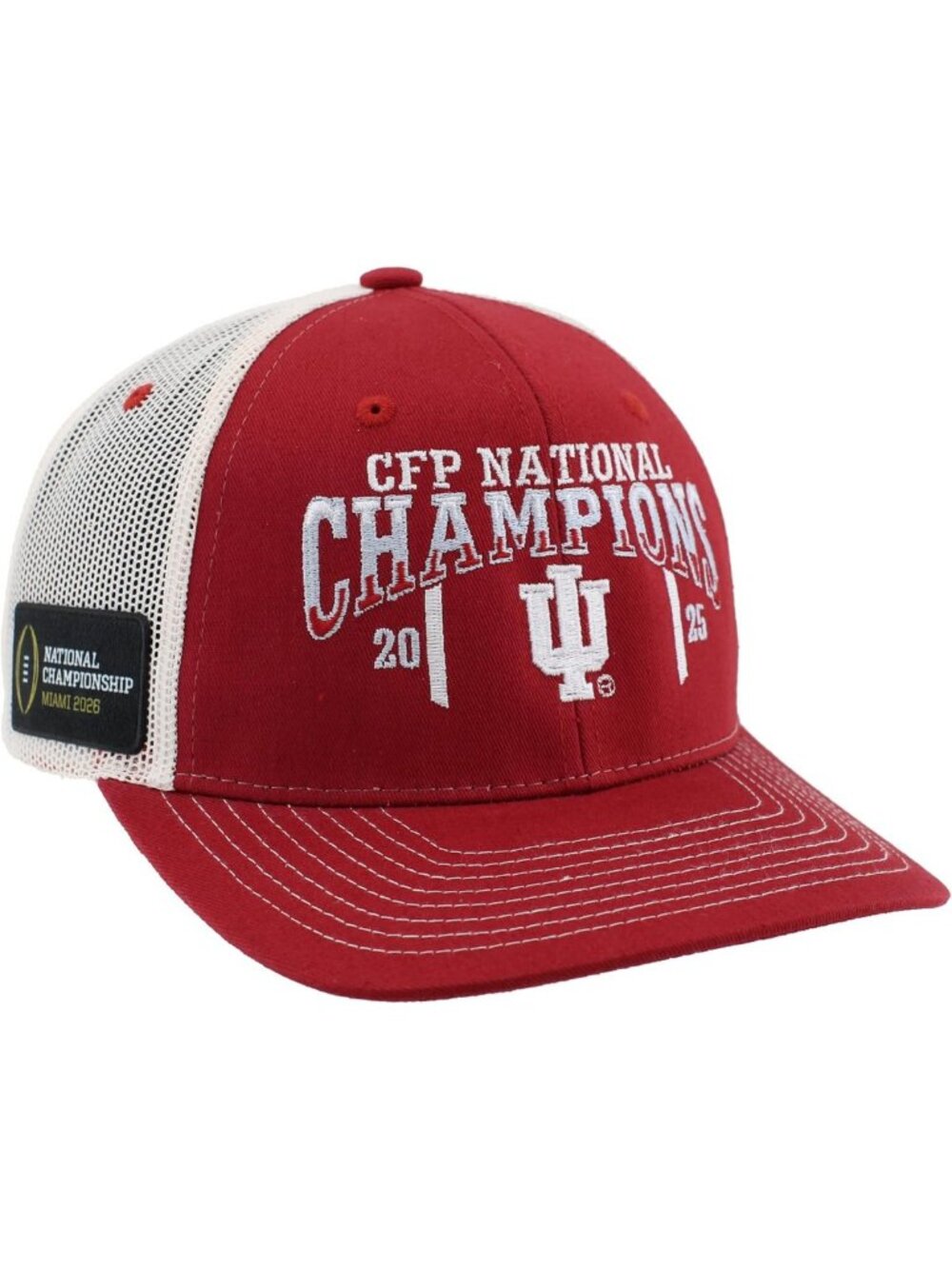 2025 National Champs Adjustable Snapback Hat - Team Color Football Cap